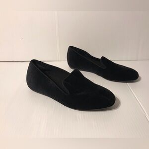 Caslon Black velvet slip on shoes women’s size 8.5